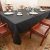 Black Hemstitch Tablecloth 70"x108"