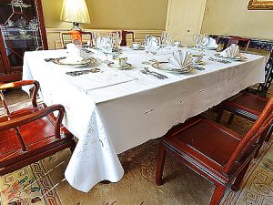 Embroidered Tablecloth