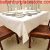 54" SQ;. Hemstitch with Ivory border