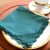 Everygreen Crochet Dinner Napkin 17"x17"