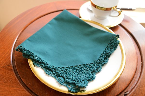 everygreen crochet napkins