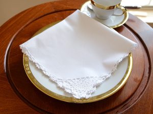 Napkins. Festive Crochet Dinner Napkins in Colors. (12 pieces)